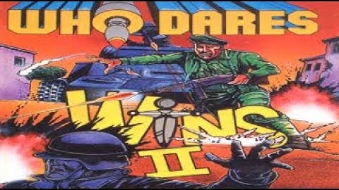 Atari 800 Longplay: Who Dares Wins II