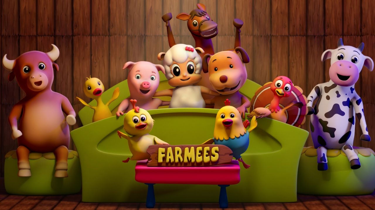 Ten In The Bed | Nursery Rhymes | Kids Songs | Baby Rhymes by Farmees ...