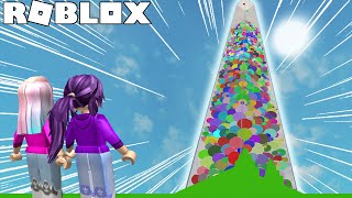 We Climb the Tower of Balls! | Roblox screenshot 5