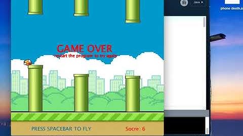 flappyBird gameplay