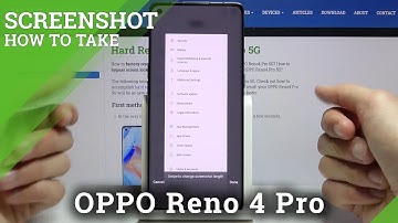 How to Take Screenshot on OPPO Reno 4 Pro – Capture Screen