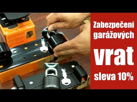 Video: Jak zabezpečit výklopné dveře?