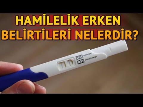 Video: En Erken Gebelik Belirtilerini Bilmenin 3 Yolu