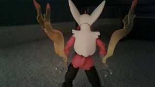 Mega Blaziken VS Lucario stopmotion