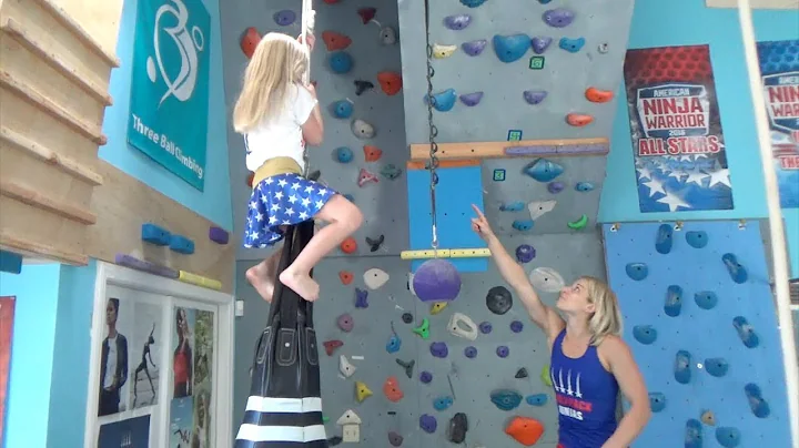 when she's Training at Jessie Graff's House with S...
