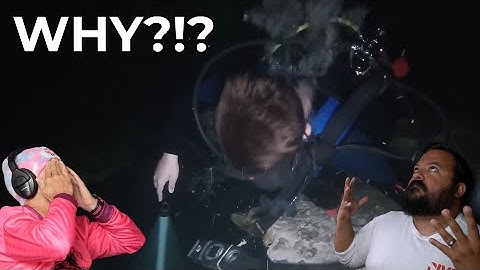 Divers React to father taking young boys to cave diving site