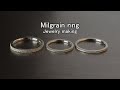 【Milgrain ring】ミル打ちリングの作り方