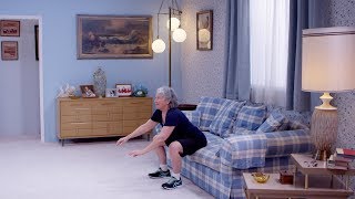 At Home: Floor Touch, Squat, and Reach