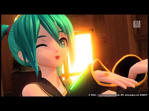 【PS4 DIVA FT】いろは唄【初音ミク：リンスタイル（ディープスカイ 眼鏡なし）】