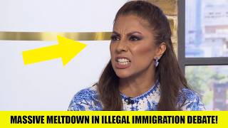 She Has HUGE Meltdown In Debate When Told That British People Don't Want Illegal Immigrants!