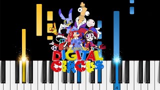 Kaufmo&#39;s Funeral - The Amazing Digital Circus - Easy Piano Tutorial