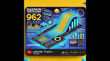 LC: 962 Maximum Width Ramp Leet code || Daily Challenge: 10th Oct, 2024