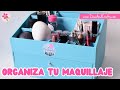 ORGANIZADOR PARA MAQUILLAJE DE CARTÓN | DecoAndCrafts