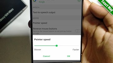 Samaung Mobile Pointer speed setting Mouse 2025 (Any Samsung)