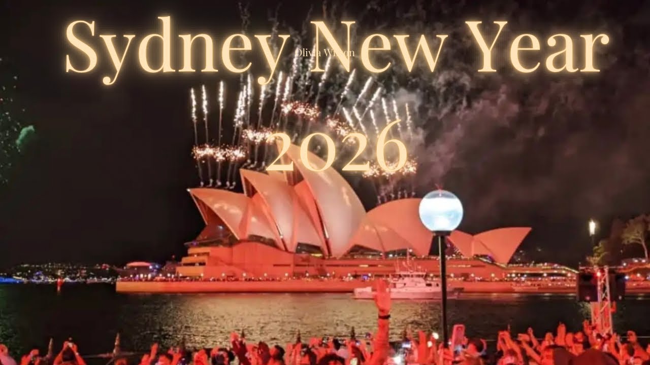New Year 2026 Fireworks Vlog | Sydney, Australia 