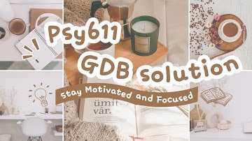 Psy611 GDB Solution | Spring 2025 | Ethical Issues in Psychology| VU Solved GDB| Niazi On Track