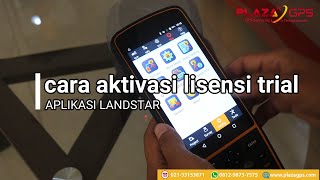 Tutorial aktivasi lisensi Trial landstar7 chc screenshot 2