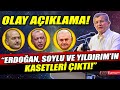 "Erdoğan, Soylu ve Yıldırım'ın kasetleri çıktı" Davutoğlu'ndan olay açıklamalar!