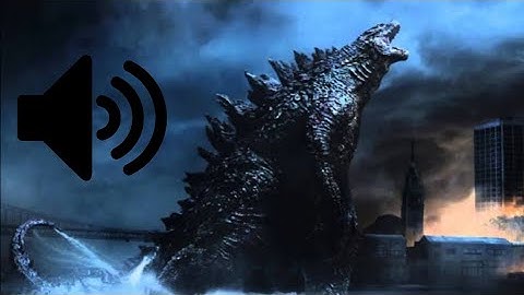 Godzilla 2014 Victory roar scene but with different Godzilla