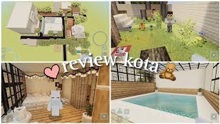 review kota minecraft | aesthetic | minecraft | game | cute soft | screenshot 1