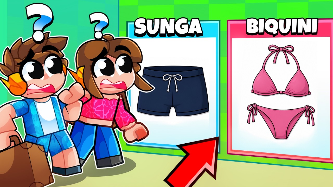 JOGAMOS a TORRE "O QUE VOCÊ PREFERE?" de FÉRIAS no ROBLOX!