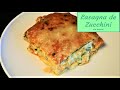 Como Hacer Lasagna de Zucchini sin Masa - Lasagna Vegetariana