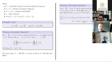 Peter Varju (Cambridge), "Exponential mixing of commuting nilmanifold automorphisms"