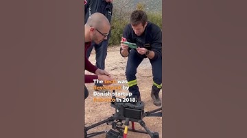 New drone technology to be used to detect, fight wildfires #Shorts