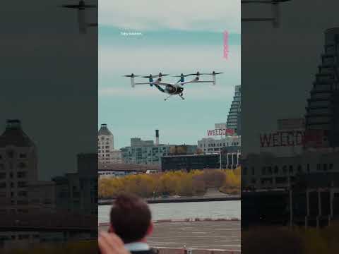First ever electric air taxi in NYC took off from JFK to Manhattan in 7 minutes🚁