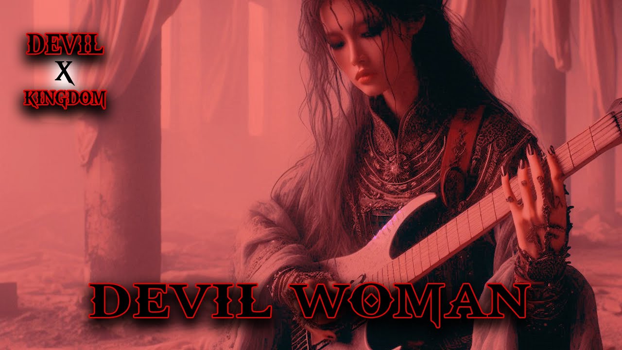 Epic Gothic Rock Guitar Instrumental by Asian Female Guitarist in a Mysterious Castle Setting