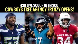 #Cowboys Fish Report LIVE in Frisco: #NFL Free Agency Frenzy: All The Scoop (before it happens?)