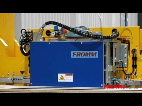 FROMM Packaging Systems compression strapping chipboards