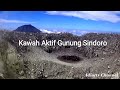 Aktivitas Kawah Gunung Sindoro | Mount Sindoro crater in Java