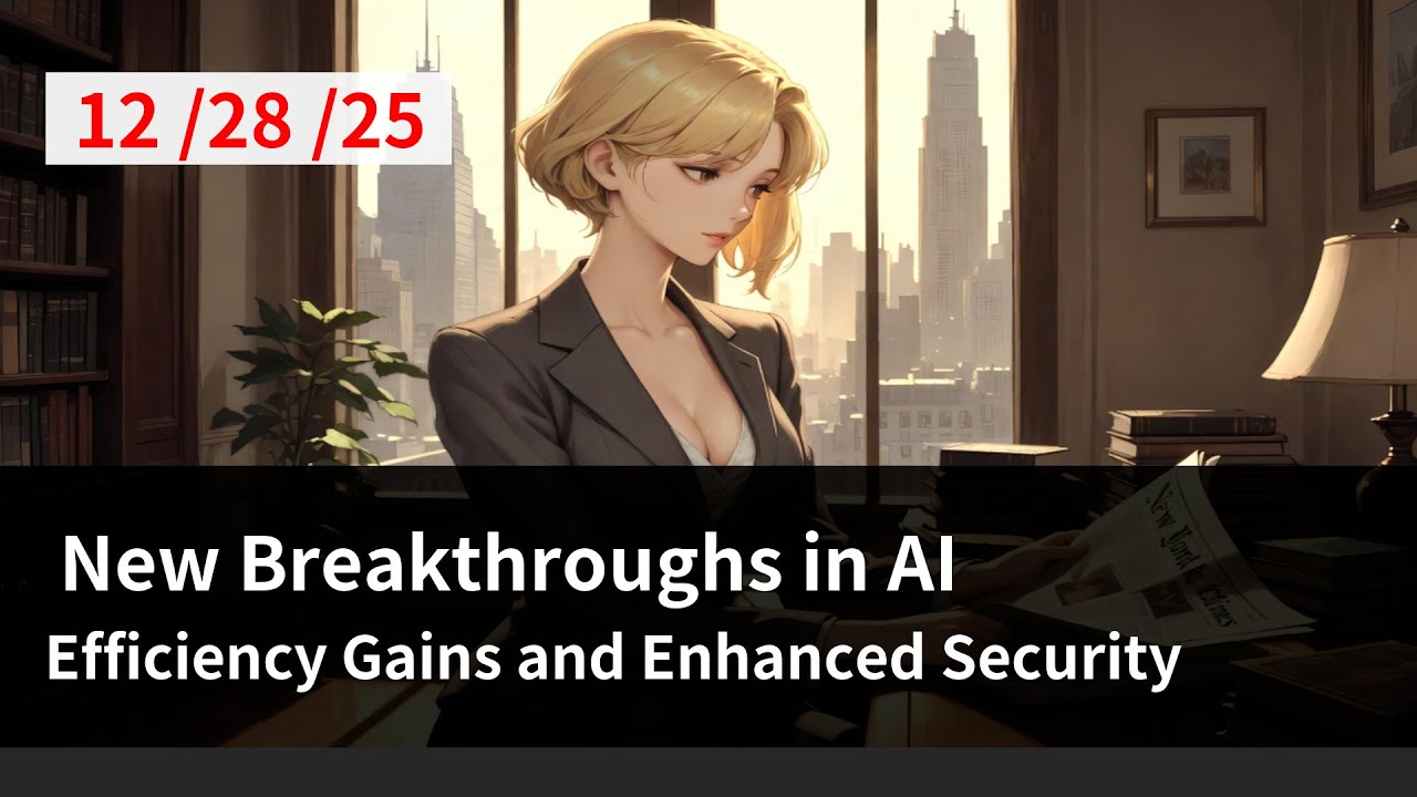 New Breakthroughs in AI: Efficiency Gains and Enhanced Security
