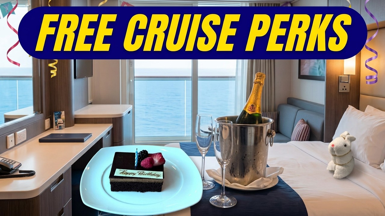 Cruise birthday or anniversary celebration