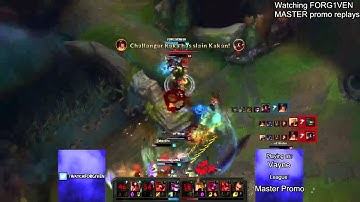 FORG1VEN Epic Vayne Quadra Kill