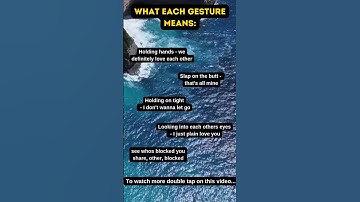What each gesture mean  #facts #viral #shortvideos #didyouknow #fascinatingfacts #triviatime #funny