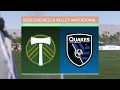 2025 Coachella Valley Invitational: San Jose Earthquakes vs. Portland Timbers