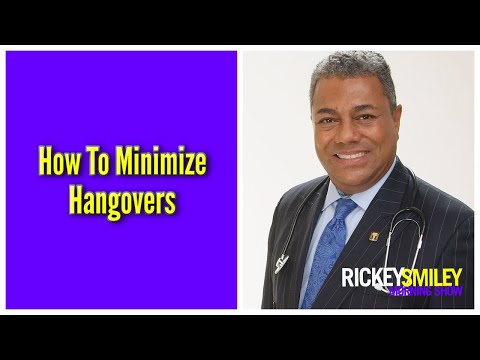 How To Minimize Hangovers