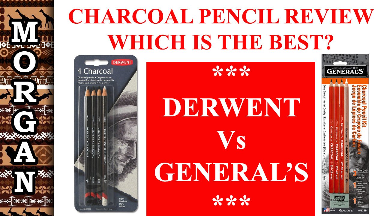 Charcoal pencil review Derwent Vs Generals. Which is the BEST? Jason Morgan  Art 