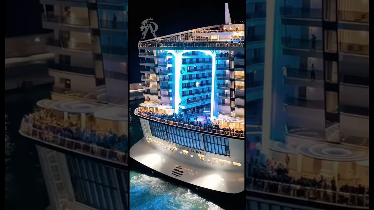 MSC World Europa ✨ A Floating City at Sea #cruiseship #cruise #travel #trending @msccruises
