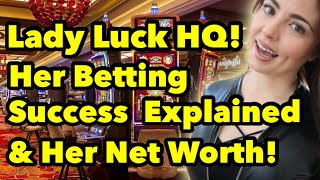 Lady Luck HQ! Her Betting Success Explained & Her Net Worth! #ladyluckhq #slots #casino #jackpot