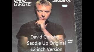 David Christie - Saddle Up Original 12 inch Version 1982