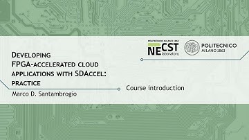 Course introduction (Marco D. Santambrogio)