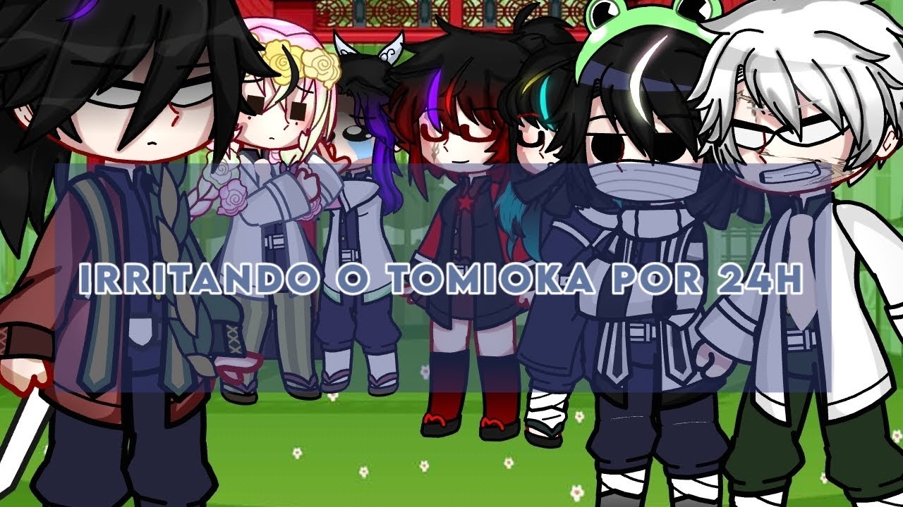 irritando o Tomioka por 24h💥|-My au♡[Giyushino,Obamitsu💋]- #gacha#giyushino#demonslayer#kny#shipps