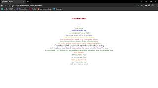 Here in My Life | Komodo Edit 12 | HTML