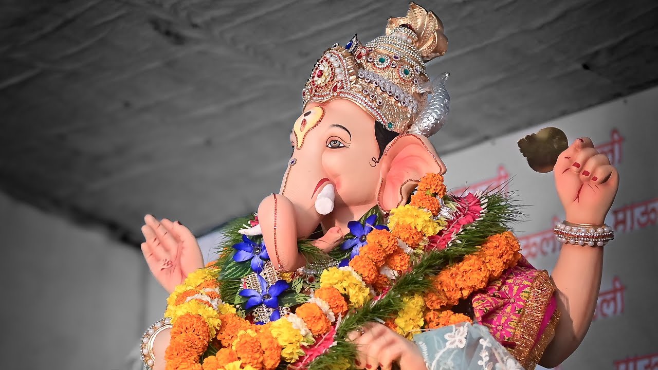 Ganpati bappa visarjan 2025 | Dahanu khadi | 