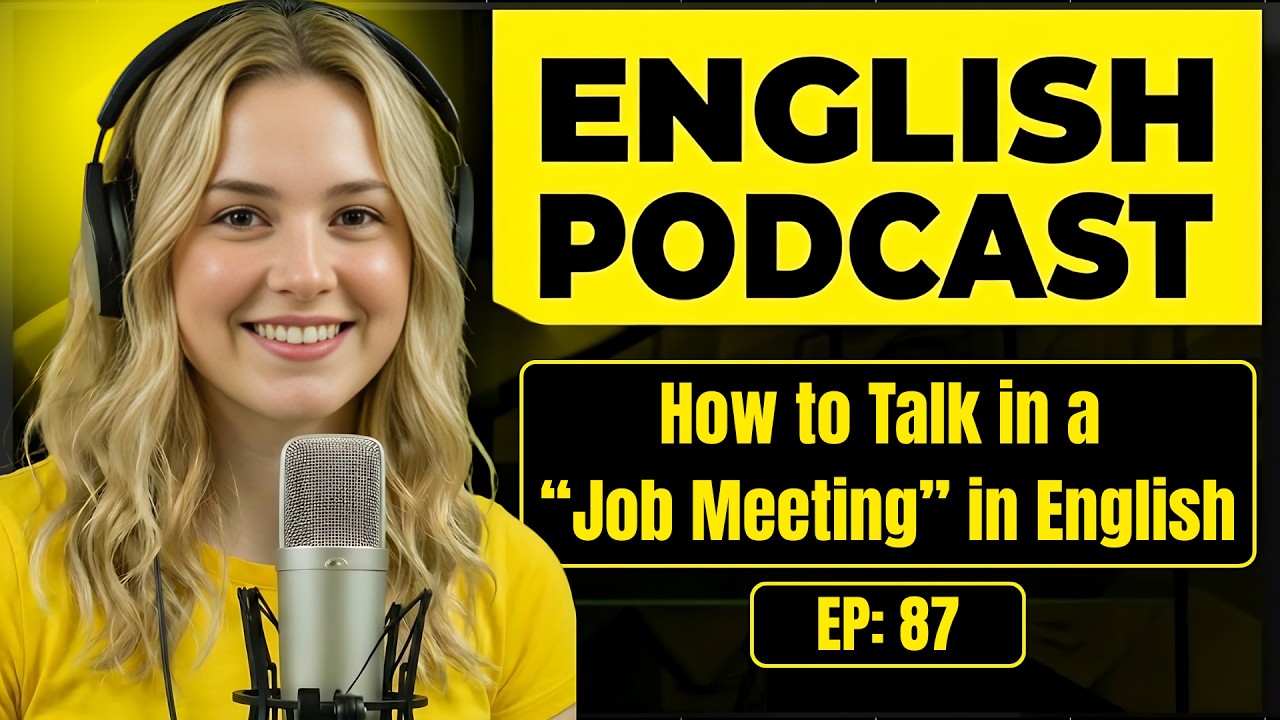 100 Essential Phrases & How to Talk in a Job Meeting in English | English Conversation Practice