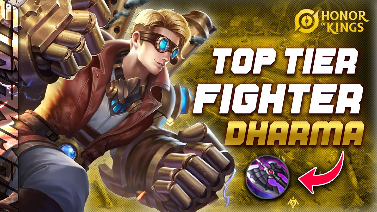 DHARMA CLASH LANE RAW DAMAGE BUILD | HONOR OF KINGS