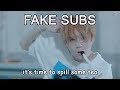 Pentagon - Shine (Japanese) PARODY | FAKE SUBS